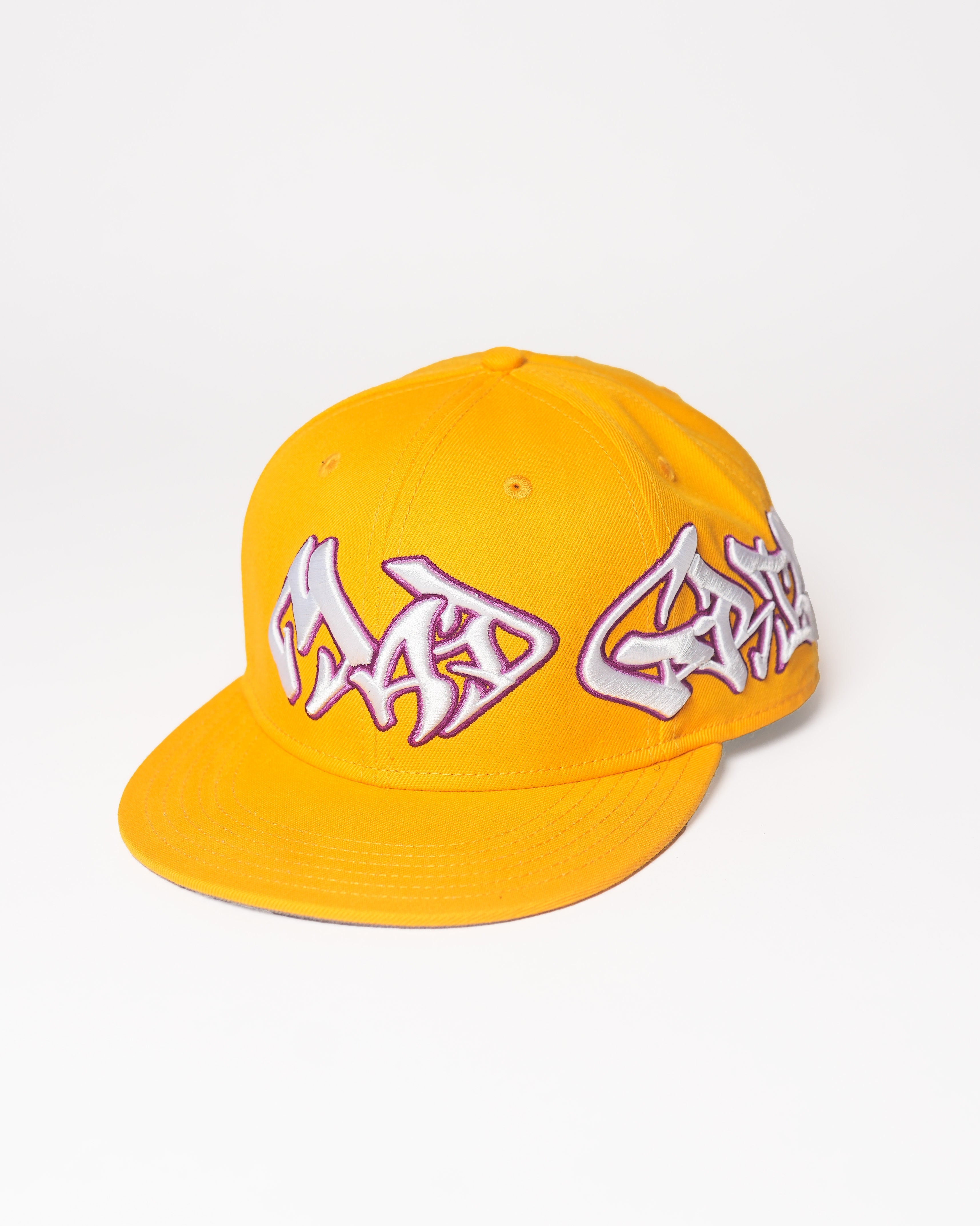MADGRILLZ GRAFFITI FITTED (SUNRISE YELLOW)
