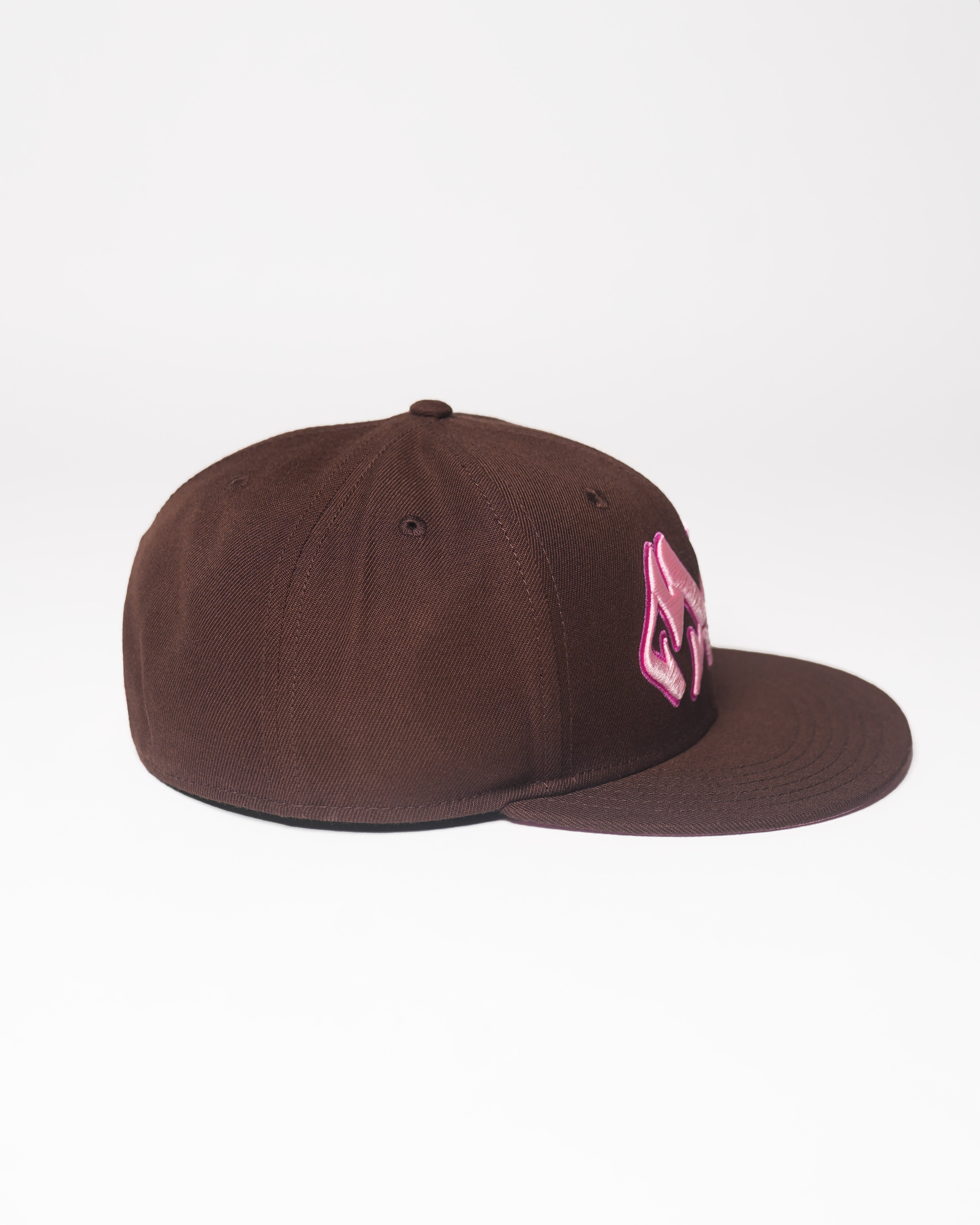 MADGRILLZ GRAFFITI FITTED (GROUNDED BROWN)