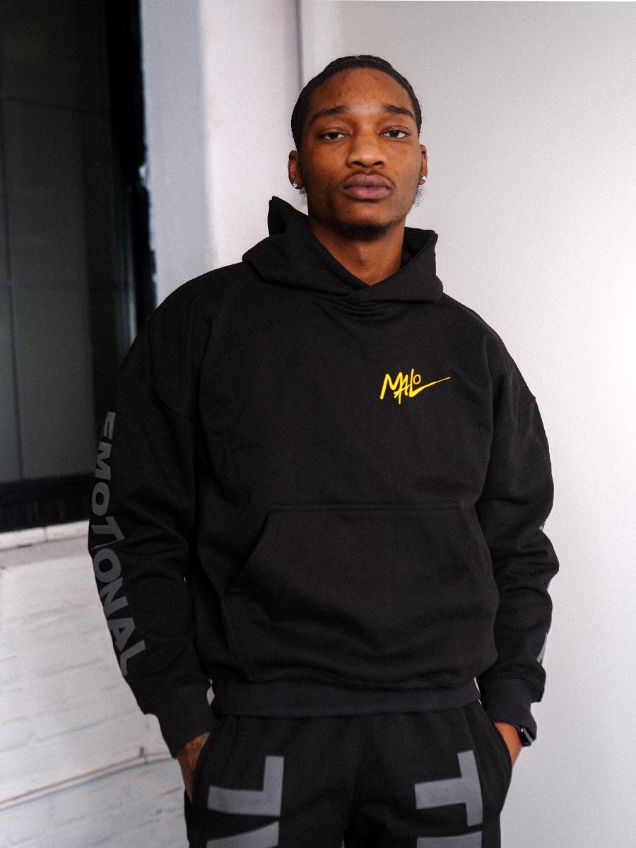 MID-SEASON HOODIE (BLISSFUL BLACK)