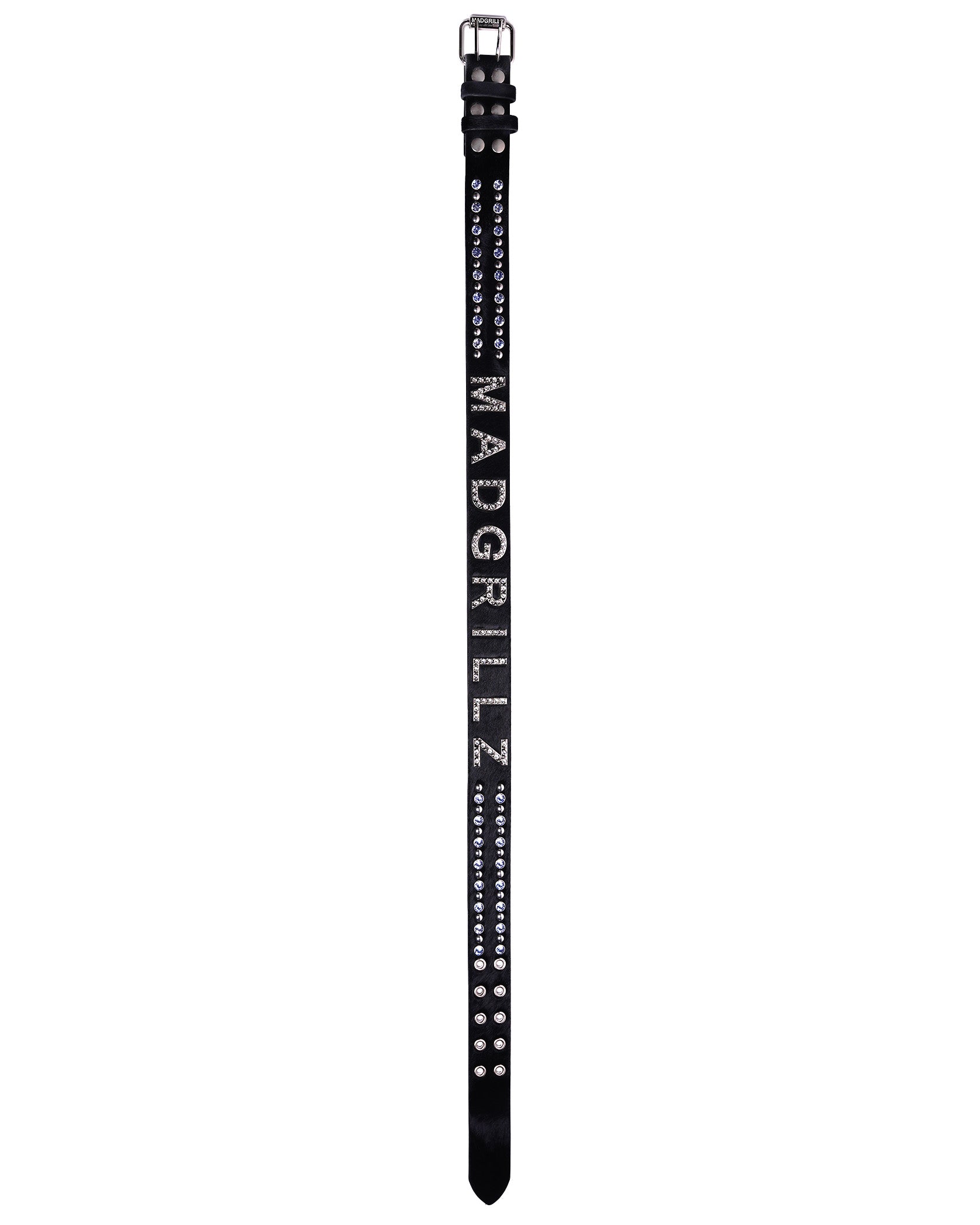 MADGRILLZ Black Pony Hair Belt
