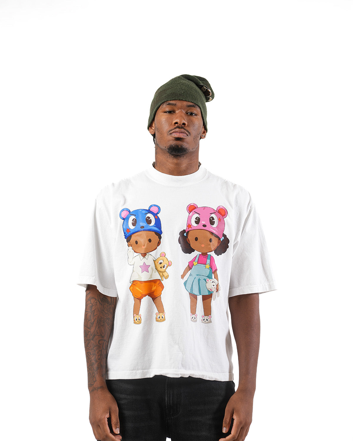 THE "MADTWINZ" T-SHIRT (White)