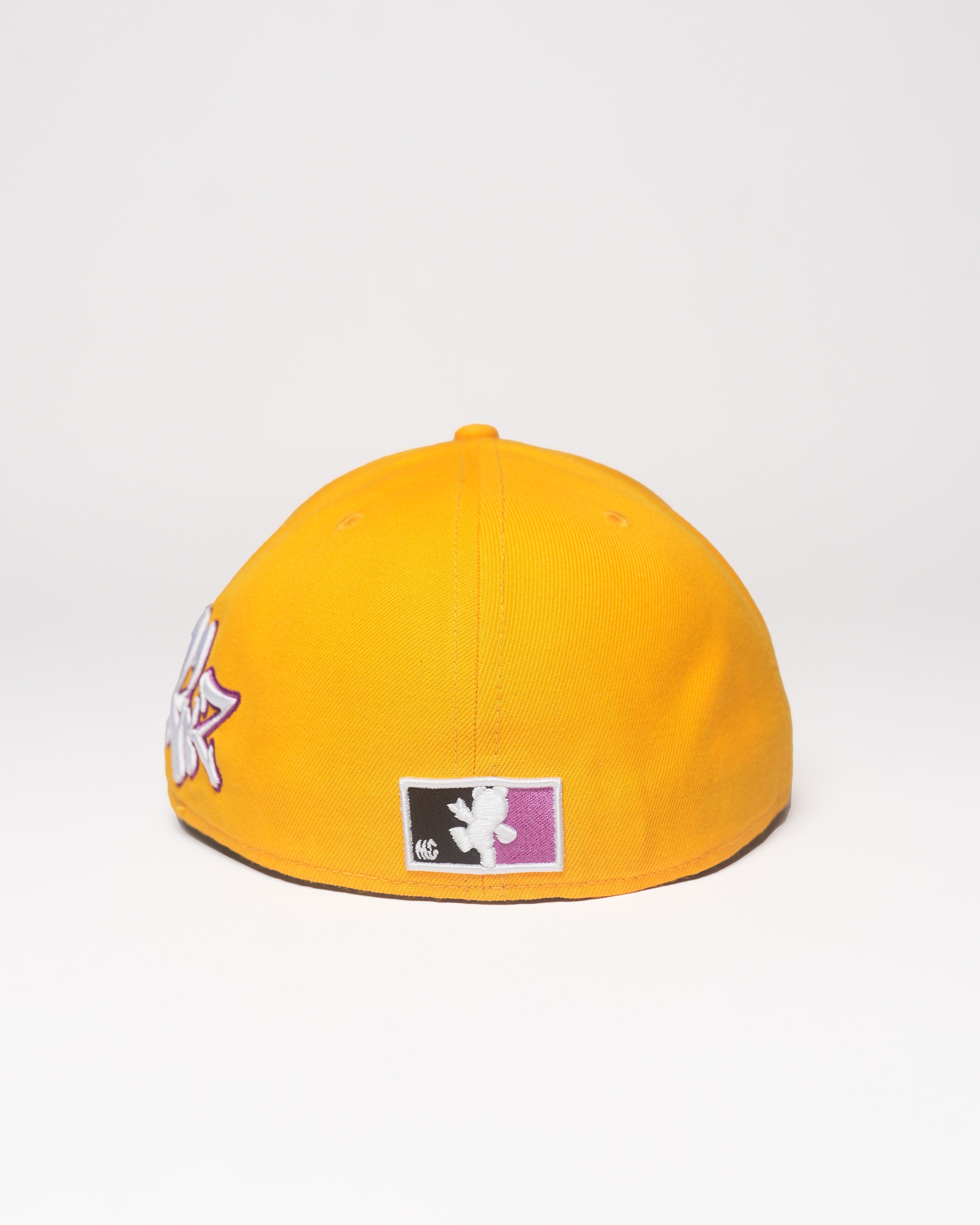 MADGRILLZ GRAFFITI FITTED (SUNRISE YELLOW)