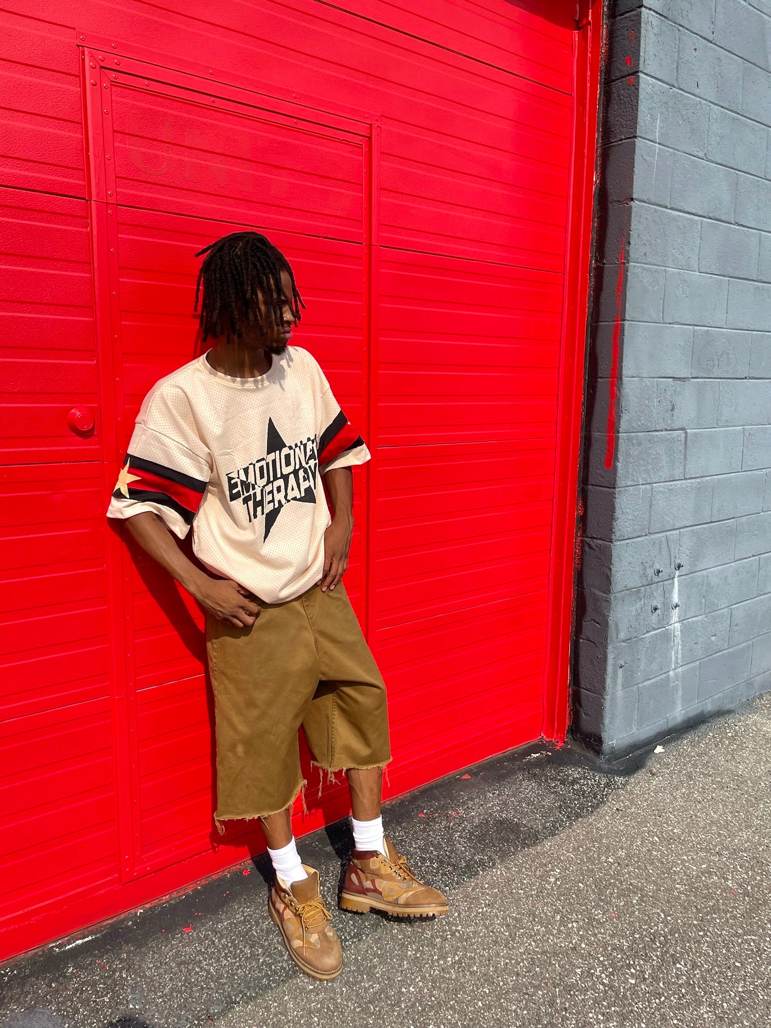 ET Mesh Star Jersey (Cream)
