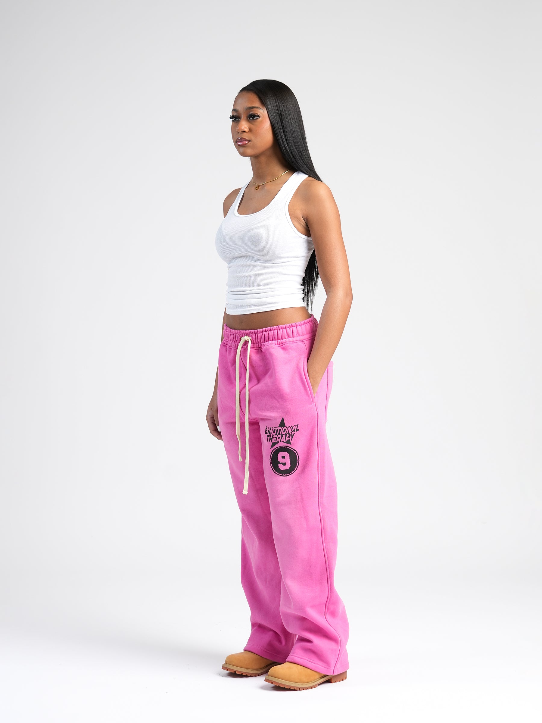 "Awakening" Lounge Pants (Pink)