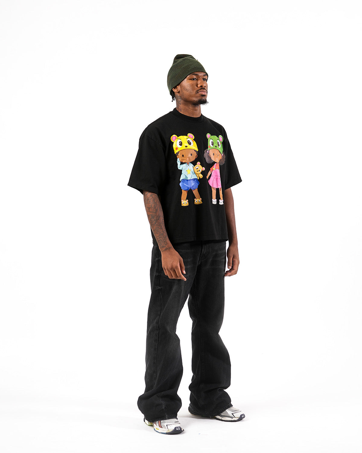THE "MADTWINZ" T-SHIRT (Black)