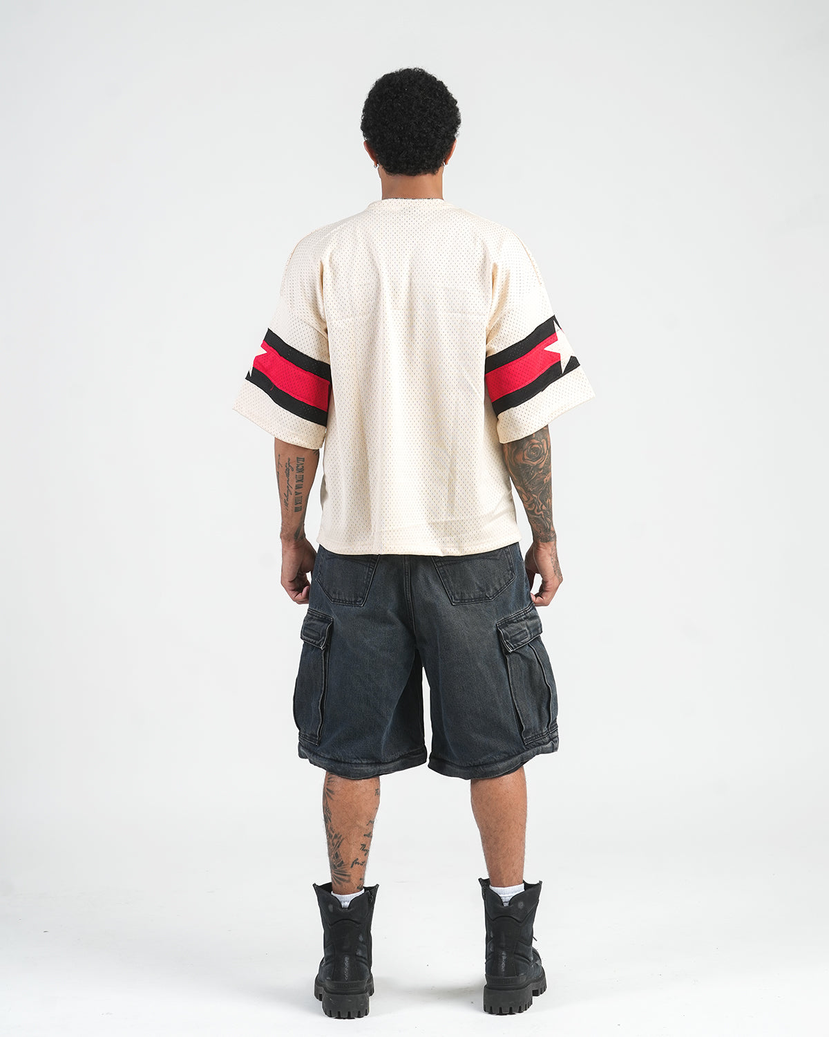 ET Mesh Star Jersey (Cream)