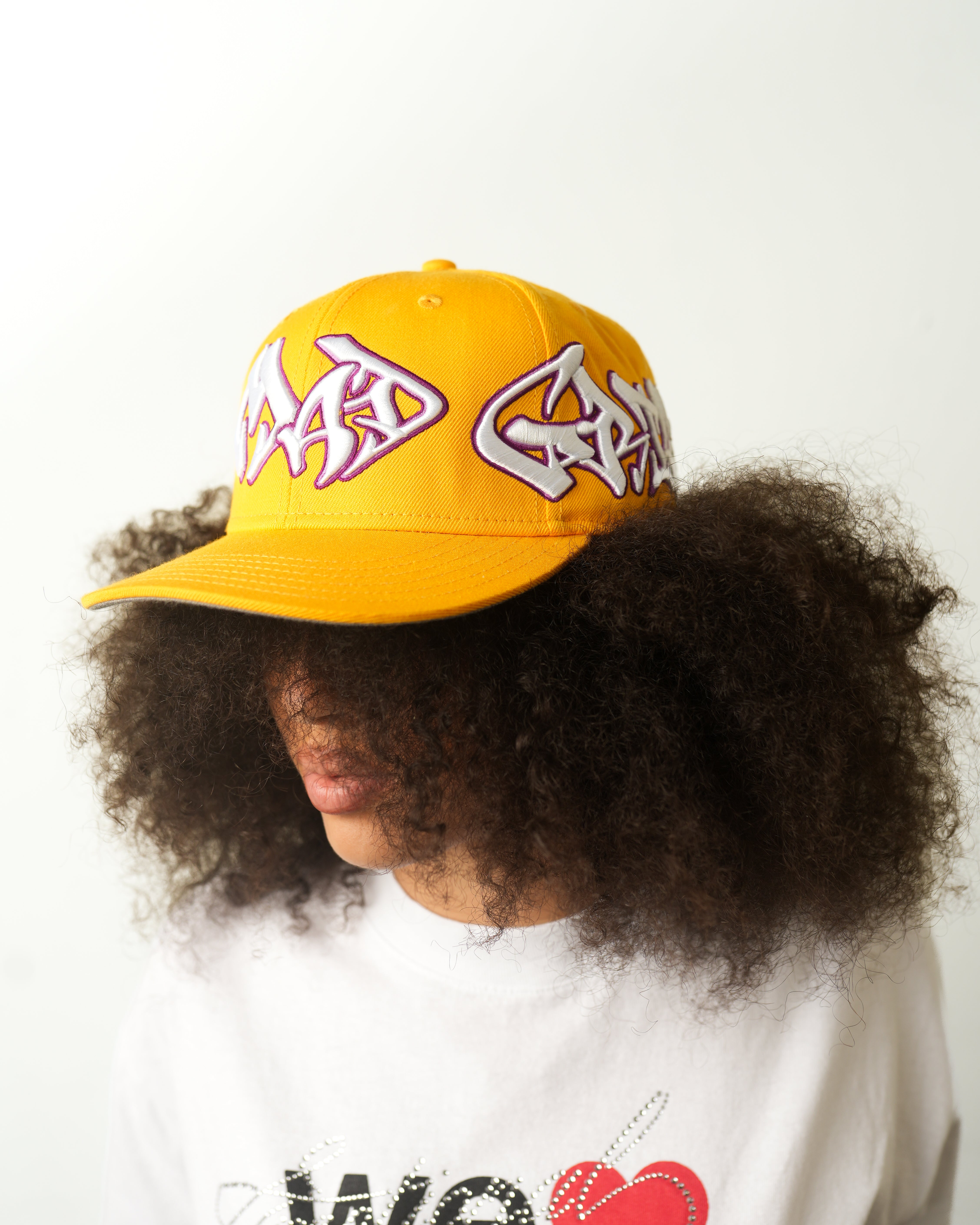 MADGRILLZ GRAFFITI FITTED (SUNRISE YELLOW)