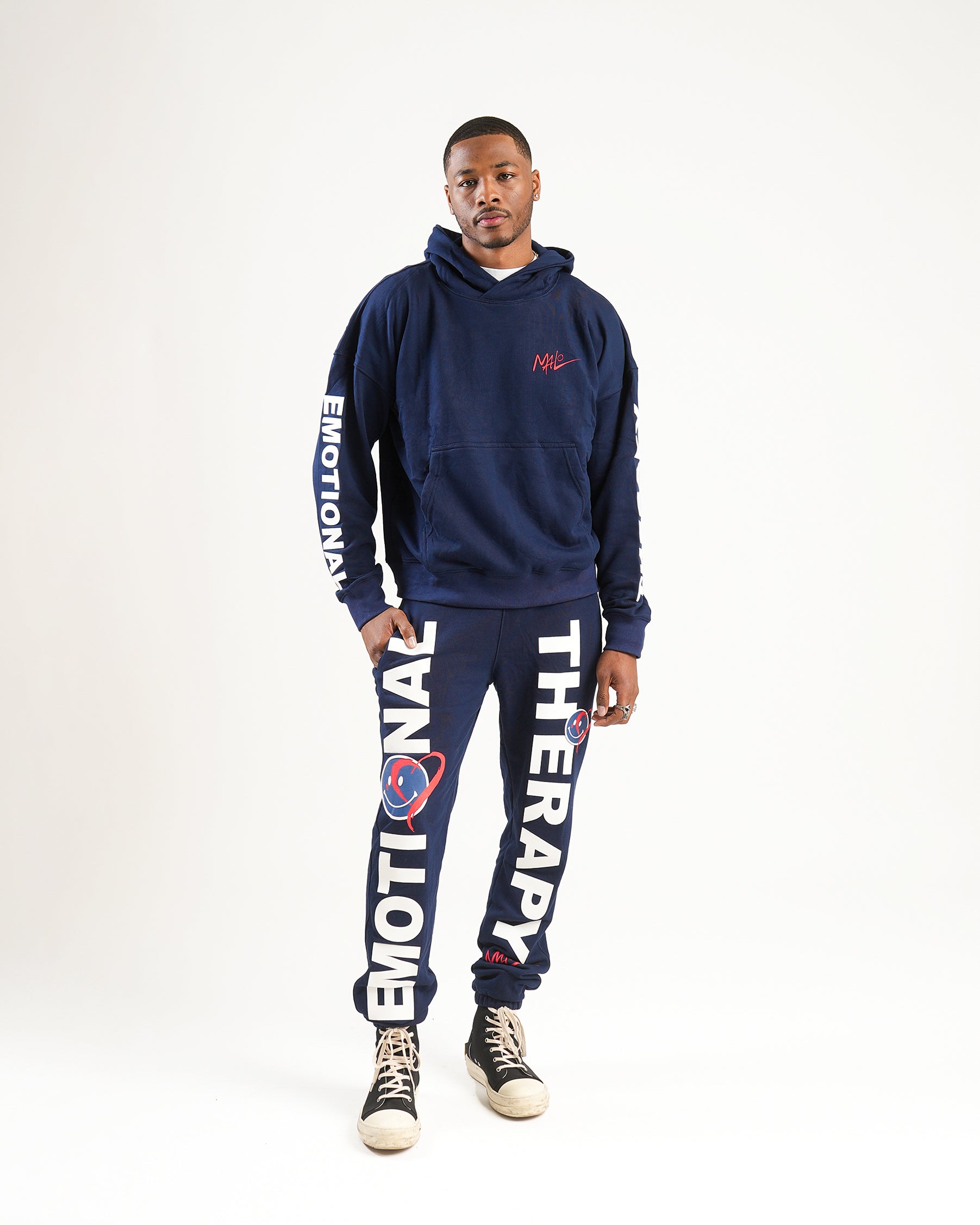MID-SEASON SWEATSUIT "Stability Navy”