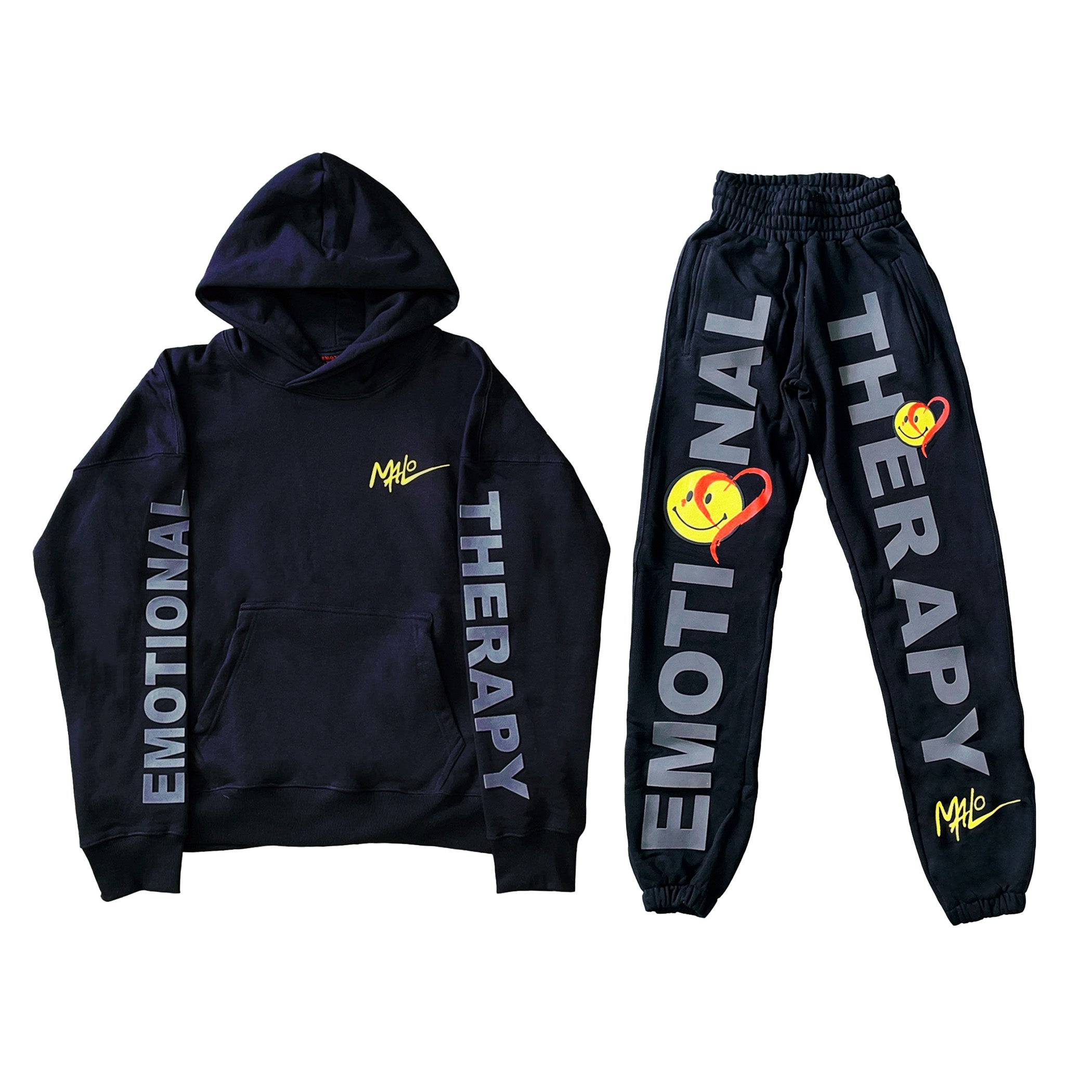 MID-SEASON SWEATSUIT (BLISSFUL BLACK)