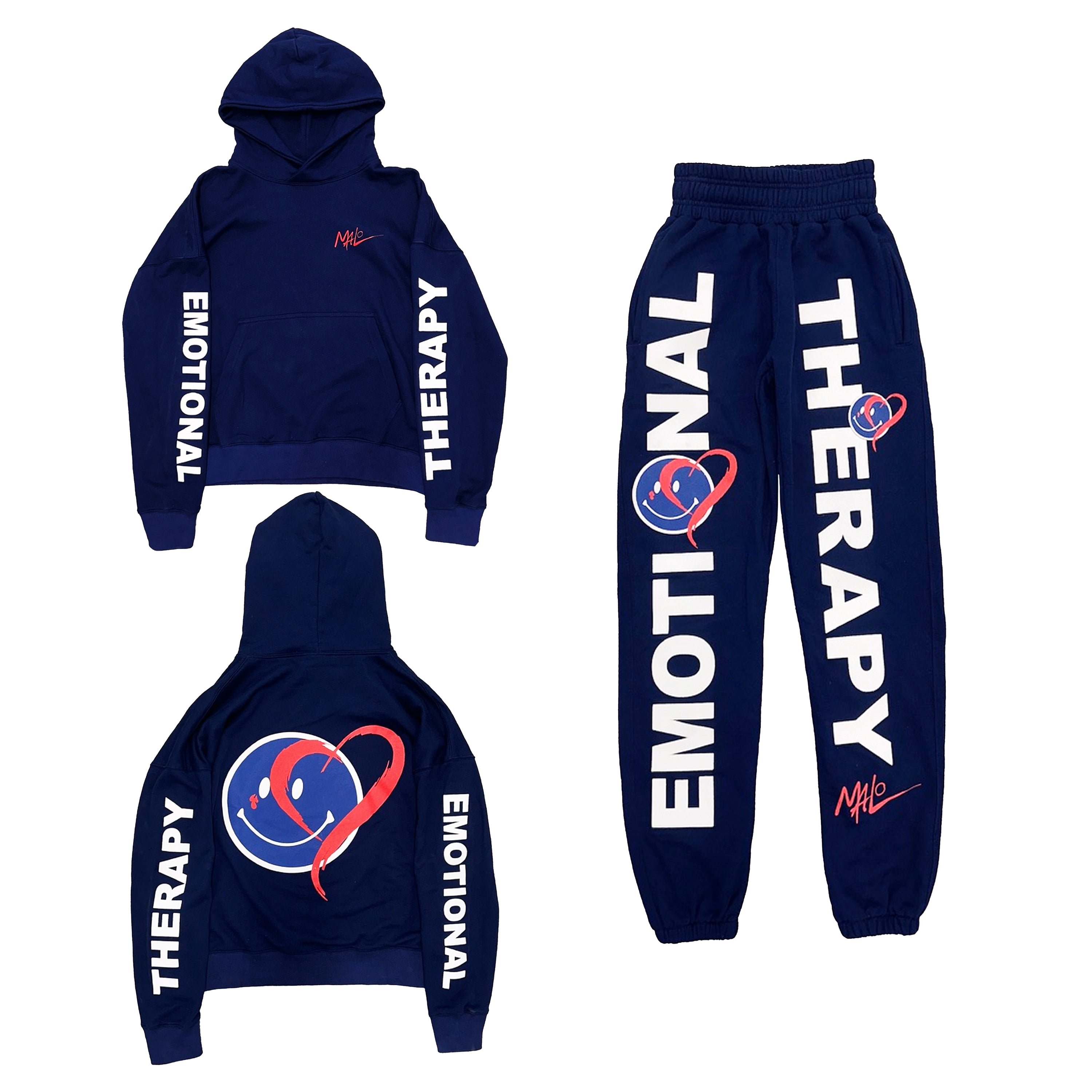 MID-SEASON SWEATSUIT "Stability Navy”